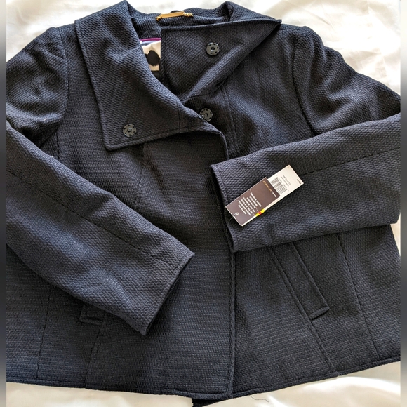 Dana Buchman Texture Classic Blazer Jacket - Picture 5 of 11